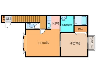 FREAⅡの物件間取画像